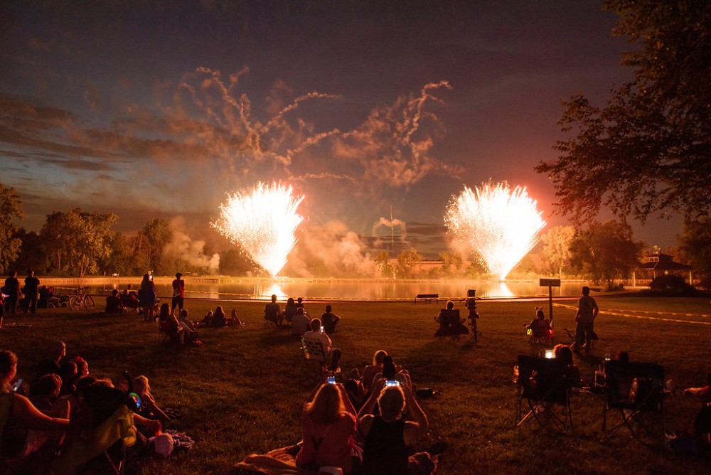 Kettering Fireworks Display July 4th
