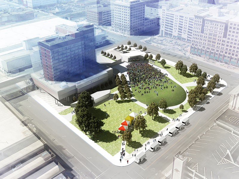 Dayton Levitt Pavilion Design Rendering