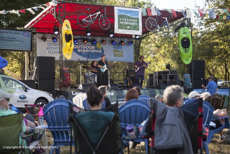 Outdoor Experience - Entertainment features regional acts from multiple genres