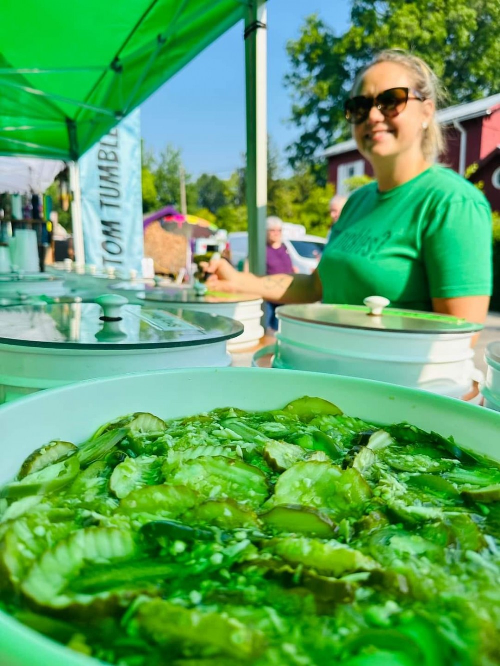 The Crazy Cucumber at Pickle Fest