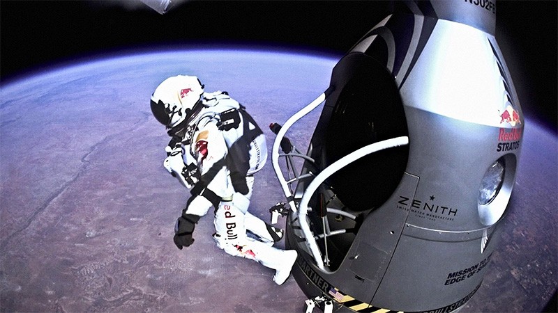 Felix Baumgartner Space Jump