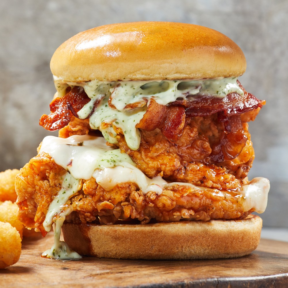 Hot Honey Chicken Sandwich - Firebirds' Restaurant Week Menu 2023