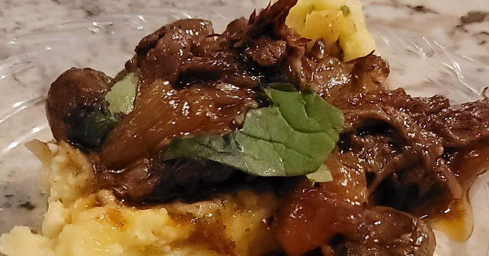 Boeuf Bourguignon and Mashed Potatoes - Manna Restaurant & Lounge