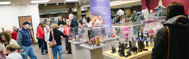At the Manger Nativity Exhibit - University of Dayton