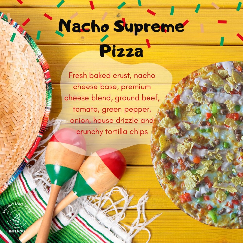Nacho Supreme Pizza at Taco & Nacho Fest