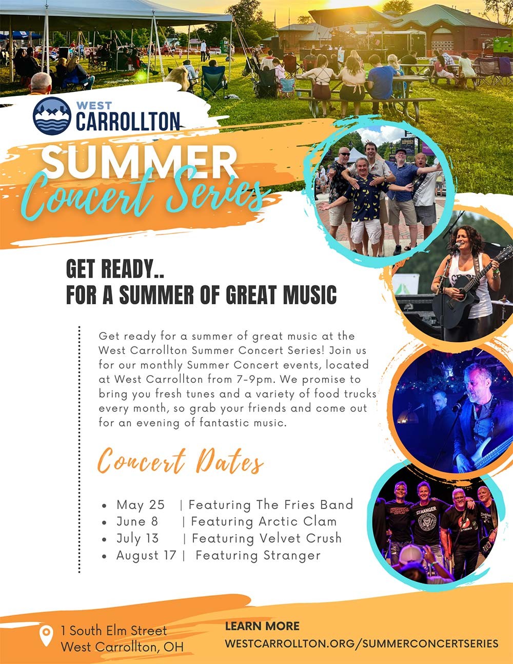 West Carrollton Summer Concerts 2023