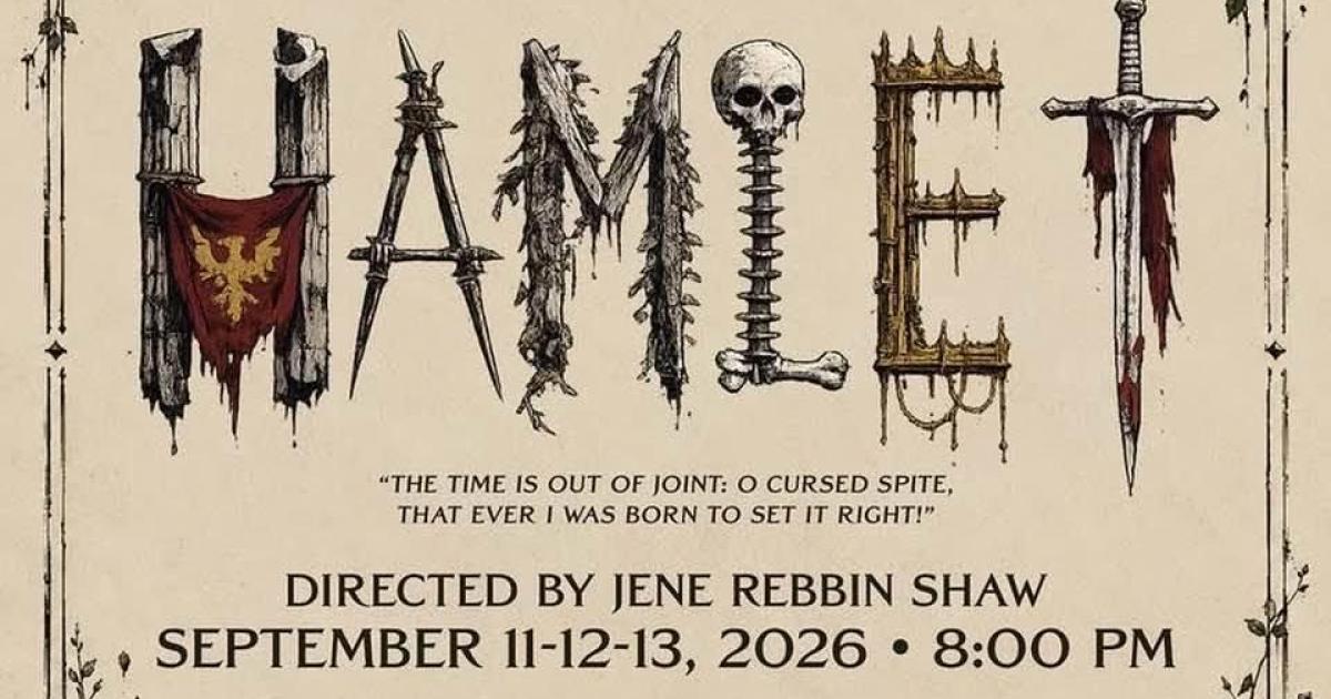 2026 Shakespeare in South Park poster
