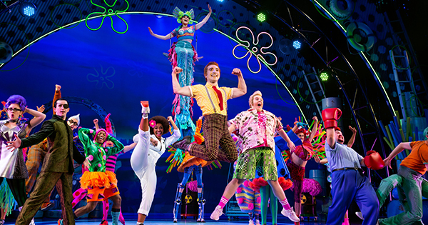 SpongeBob: The Musical now through this weekend at The Schuster