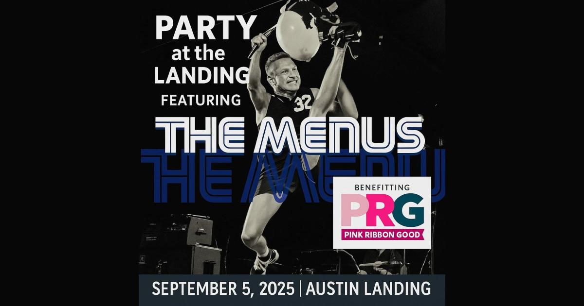 Party at the Landing with The Menus