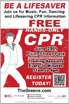 Be a Lifesaver Free CPR Training Event