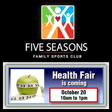 Health Fair & Open House @ Five Seasons Family Sports Club