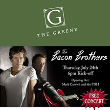 The Bacon Brothers - Free Concert at The Greene
