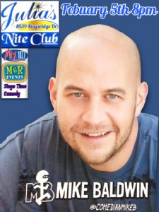 Free Comedy Night at Julias Nite Club