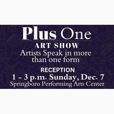 Plus One art exhibit at Springboro Performing Arts Center