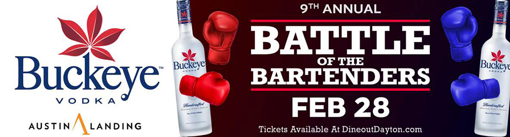 Buckeye Vodka Battle of the Bartenders - Get Ready to RUMBLE, Dayton!