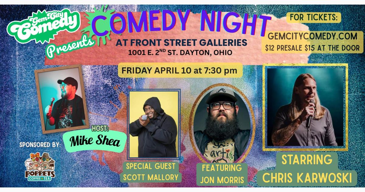 Comedy Night at Front Street Galleries with Chris Karwoski