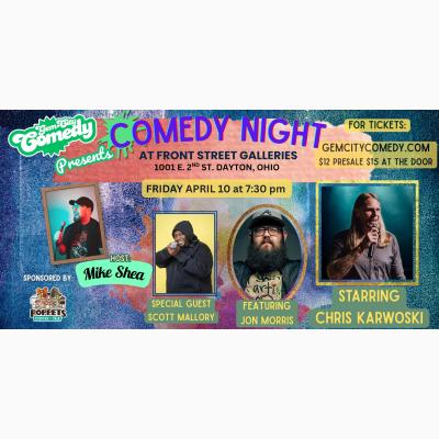 Comedy Night at Front Street Galleries with Chris Karwoski