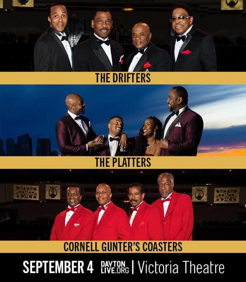The Drifters, The Platters & Cornell Gunter’s Coasters