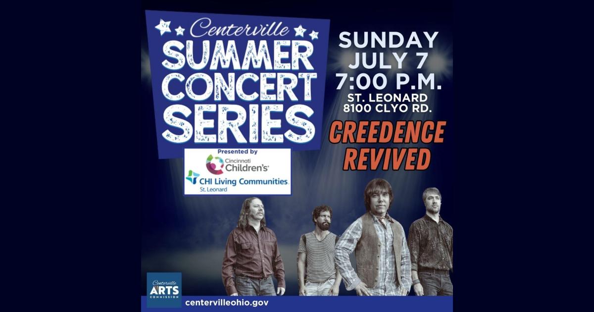 Creedence Revived - tribute to the music of CCR - Centerville Party at the Park