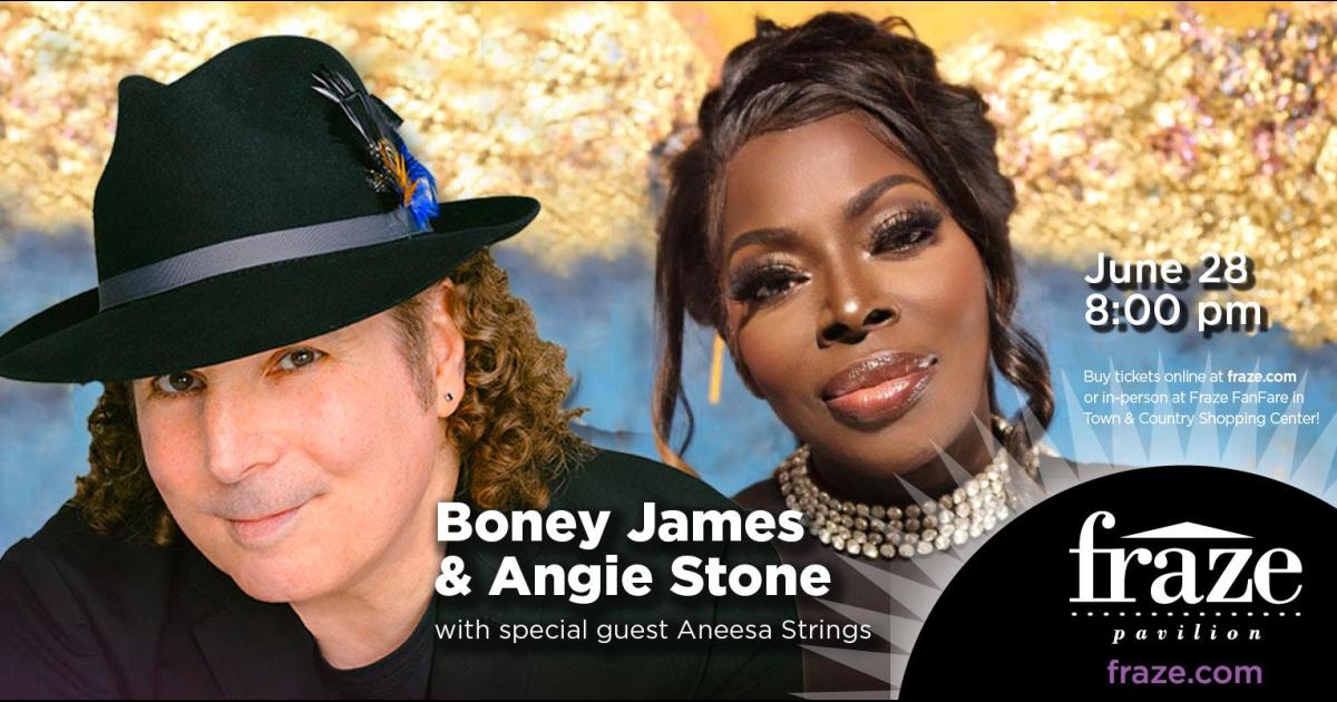 Boney James & Angie Stone at The Fraze