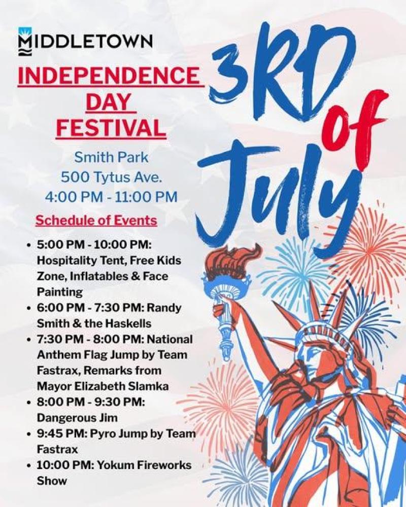Middletown 4th of July Independence Day Celebration