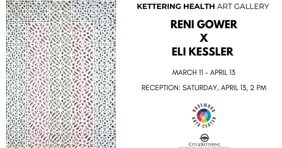Kristen Reni Gower X Eli Kessler Solo Exhibitions at Rosewood Arts Center