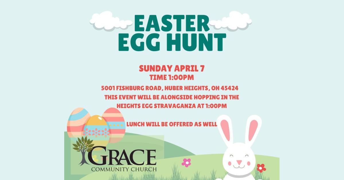 Easter Egg Hunt at Grace Community Church