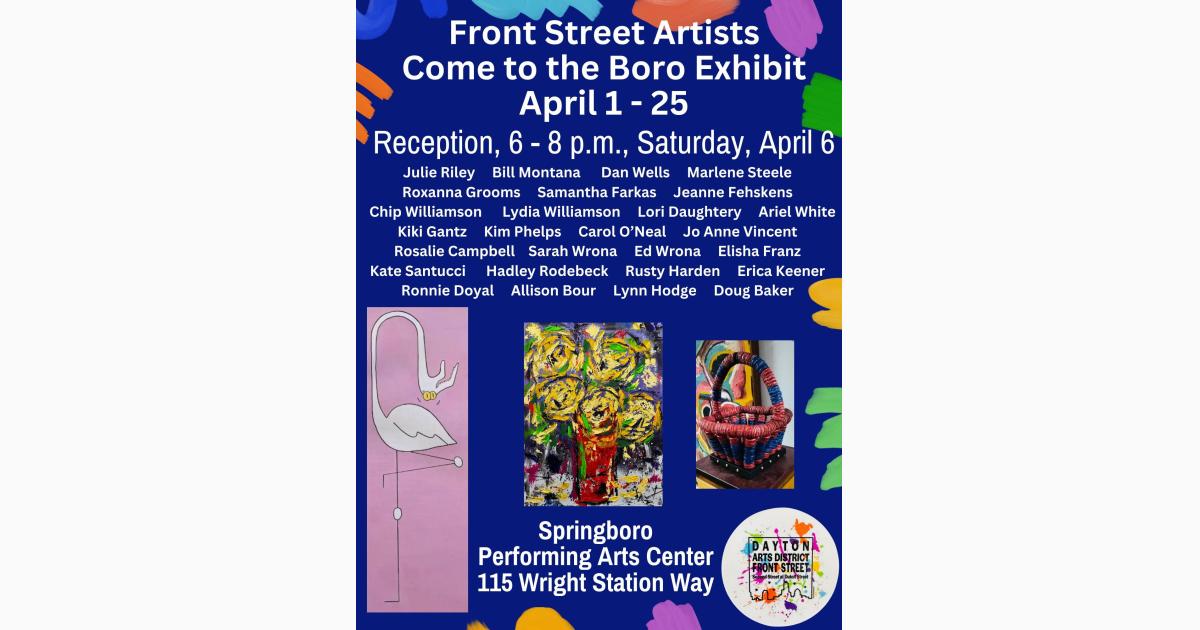 Front Street Artists Come to the Boro Exhibit