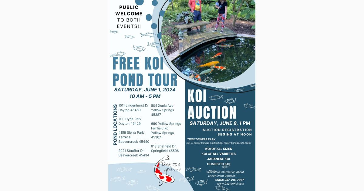 Dayton Koi Pond Tour