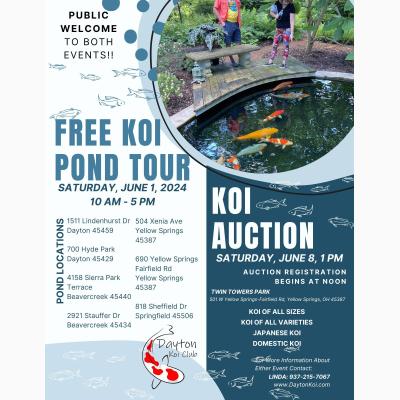 Dayton Koi Pond Tour