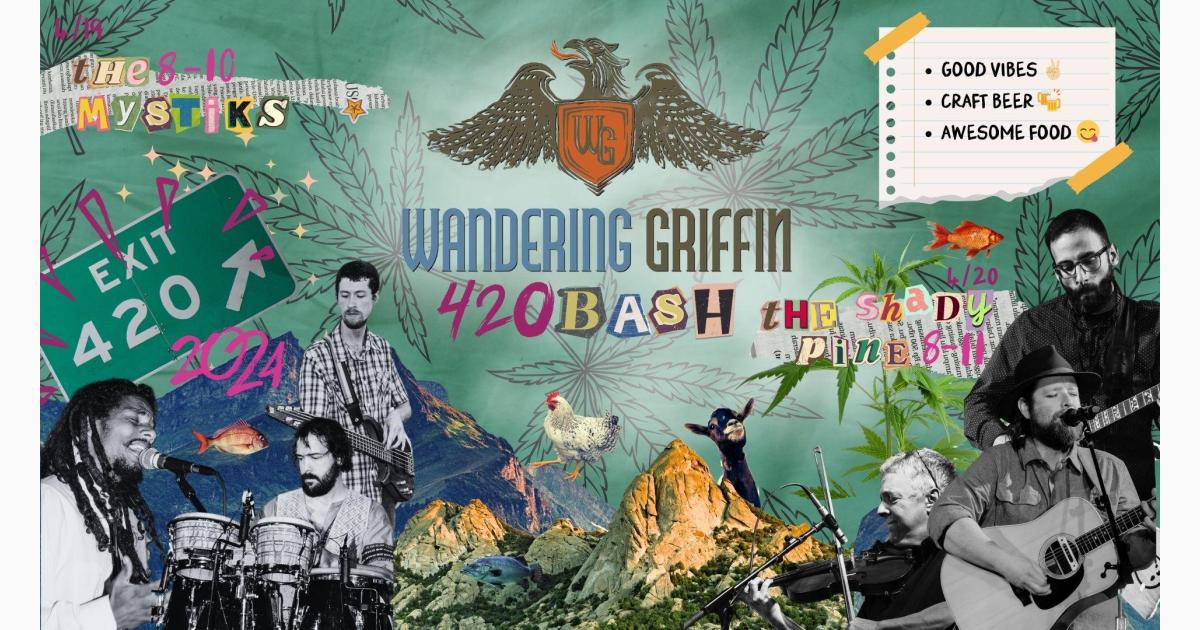 Ultimate 420 Bash at the Wandering Griffin w/The Mystiks and The Shady Pine