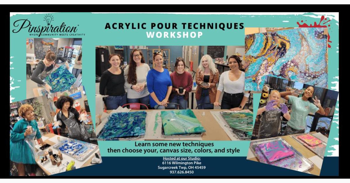 Acrylic Pour Techniques