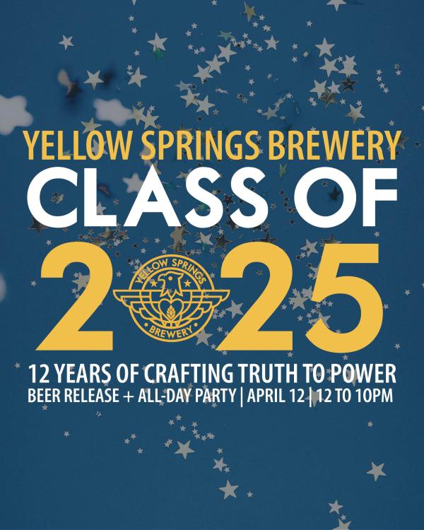 Yellow Spring Party Anniversary 12 Celebration - Yellow Springs Brewery Taproom