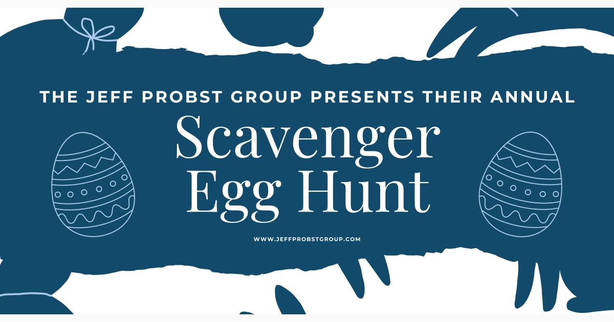 JPG's Annual Easter Egg Scavenger Hunt!