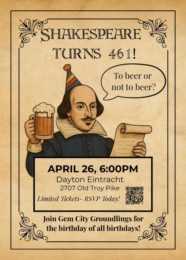 Shakespeare's Birthday Showcase