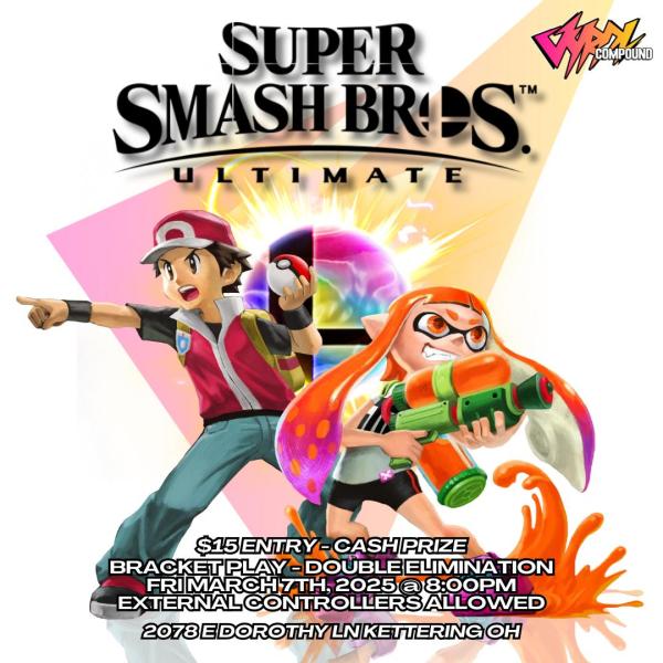 VYRAL Super Smash Bros Ultimate CASH Tourney