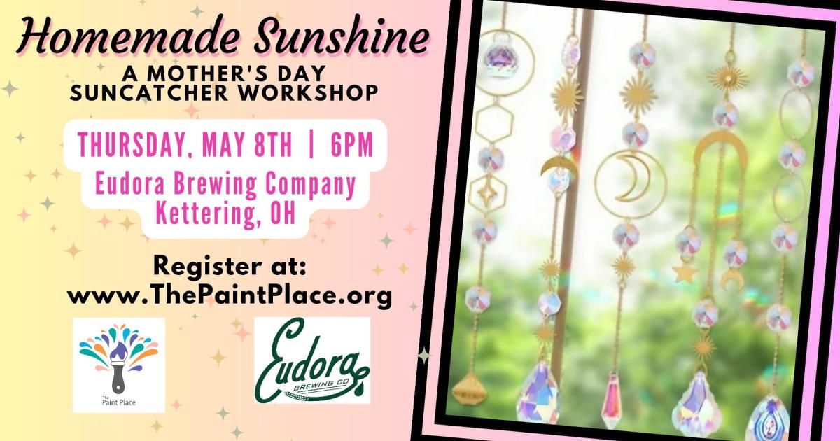 Handmade Sunshine- A Mother's Day Suncatcher Workshop