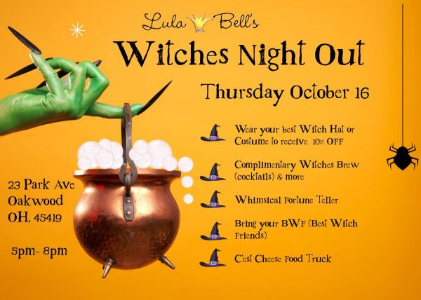Witches Night Out- Shopping Event
