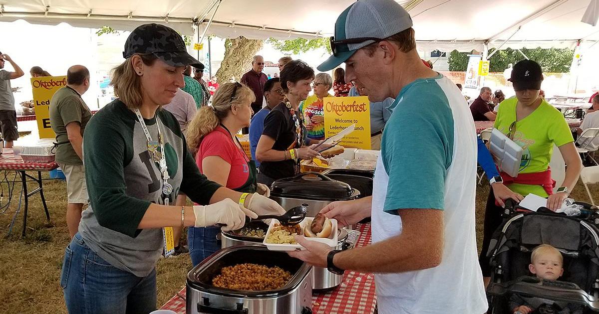 Oktoberfest Lederhosen Lunch