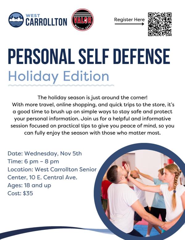Personal Self Defense Holiday Edition
