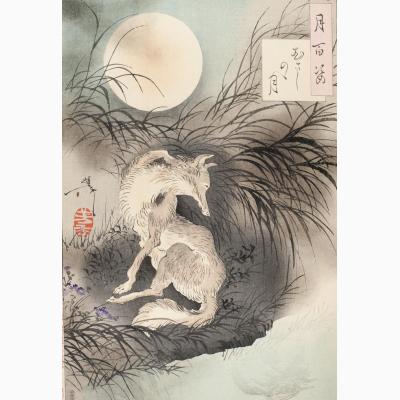 Themes in Yoshitoshi’s 100 Aspects of the Moon