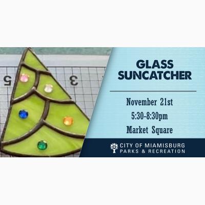 Glass Suncatcher- November