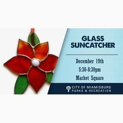 Glass Suncatcher- December