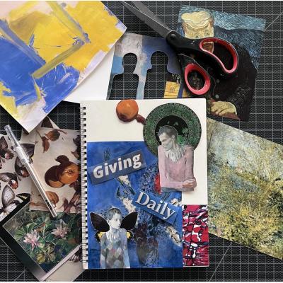 Dayton Art Institute Community Workshop: Intuitive Collage Journaling