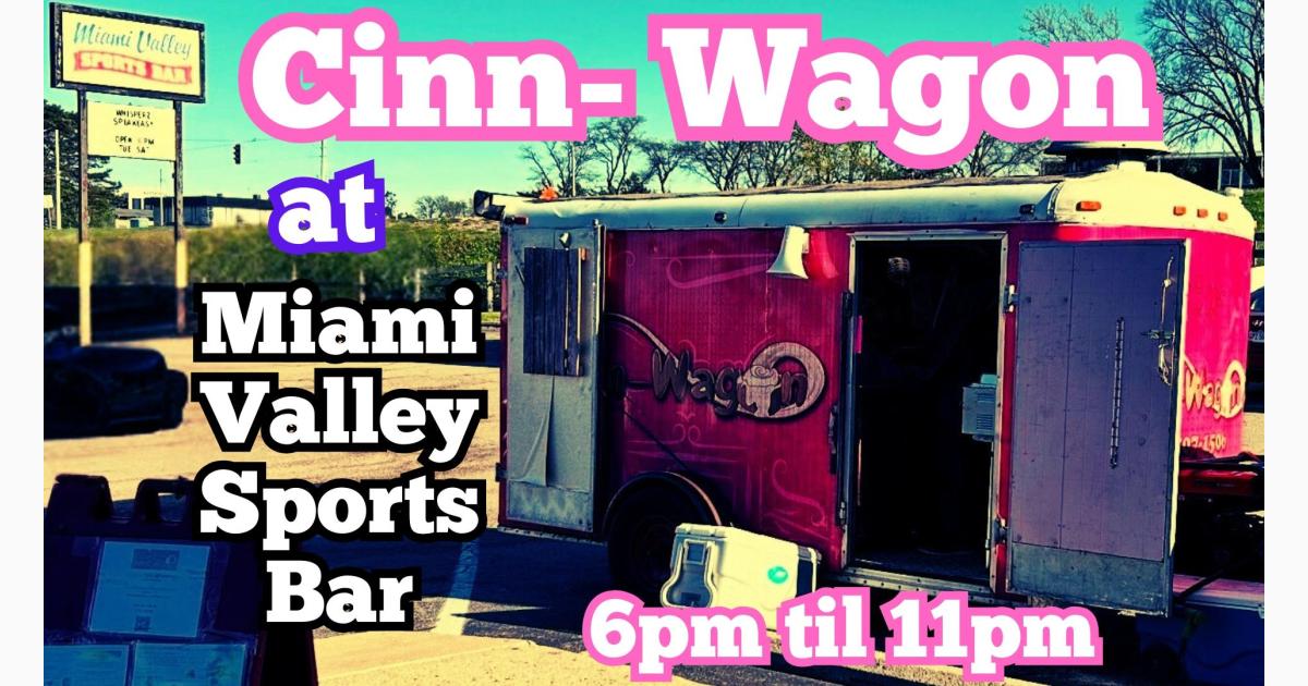 Cinn-Wagon food truck at Miami Valley Sports Bar