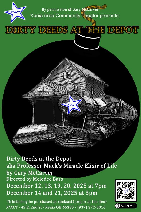 Dirty Deeds at the Depot by Gary McCarver