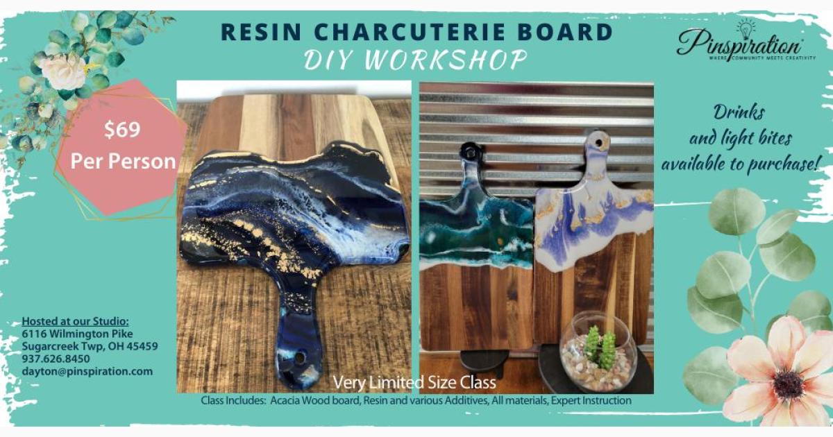 Resin Charcuterie Board