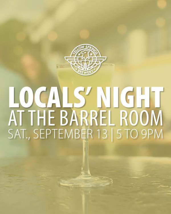 Locals' Night at the Barrel Room
