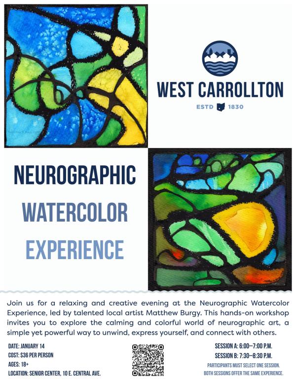 Neurographic Water Color Experience