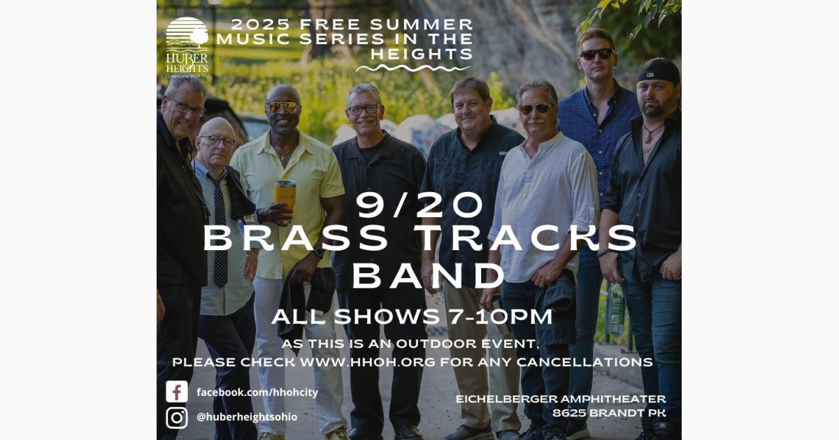 Huber Heights Summer Music Series: Brass Tracks Band